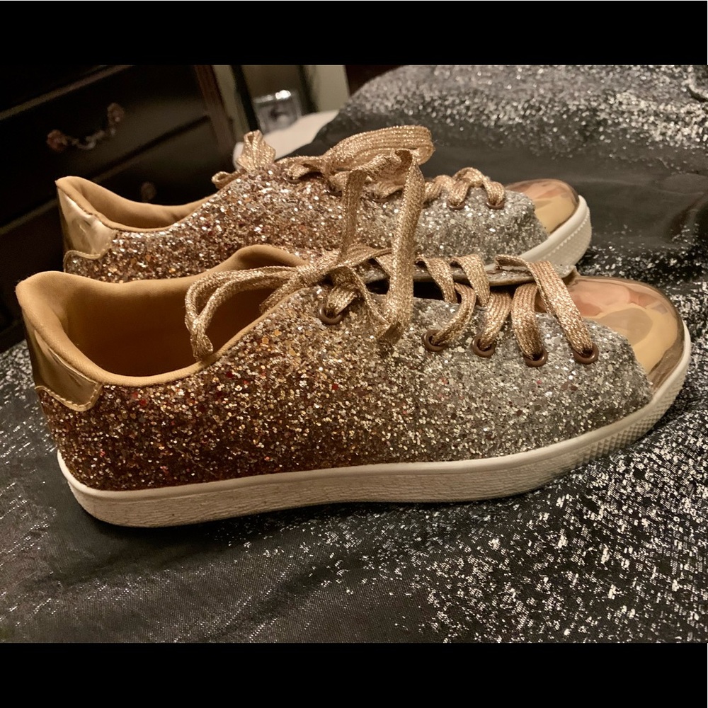 Southern Fried Chics Glitter Bomb Sneakers